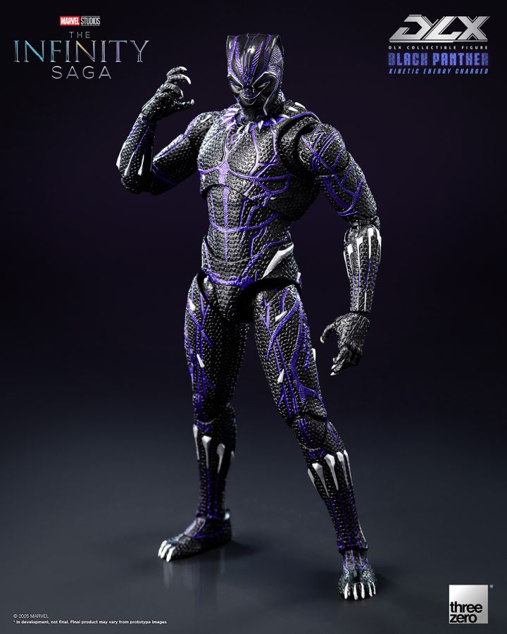 [Pre-Order] The Infinity Saga - Black Panther (Kinetic Energy Charged) 1/12 DLX Collectible Figure